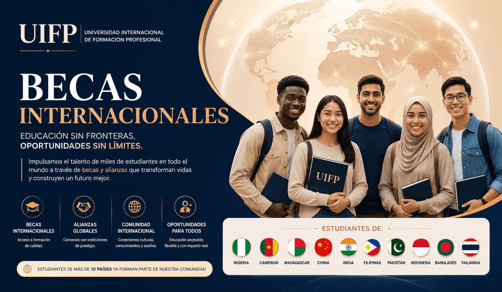 Becas Internacionales UIFP